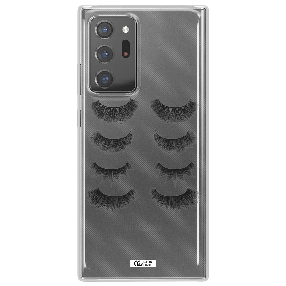 Eyelids Samsung Note 20 Ultra Clear TPU Case