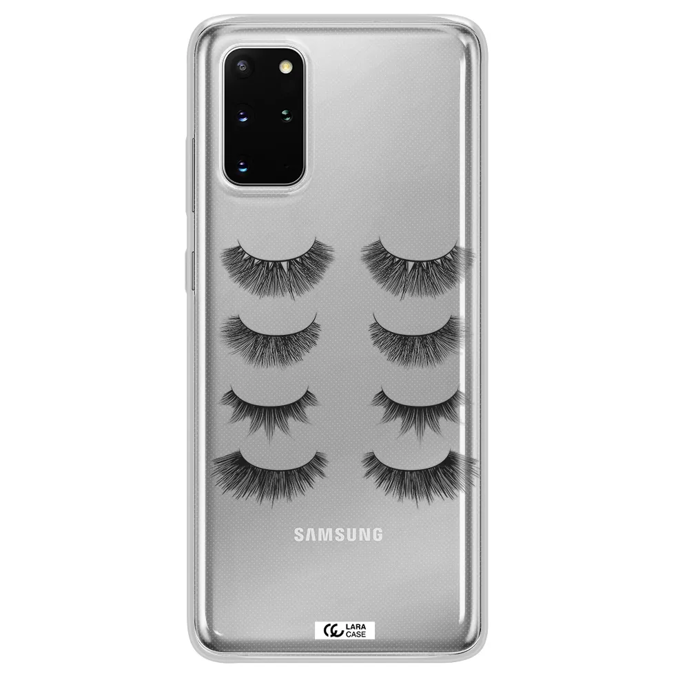 Eyelids Samsung S 20 Plus Clear TPU Case