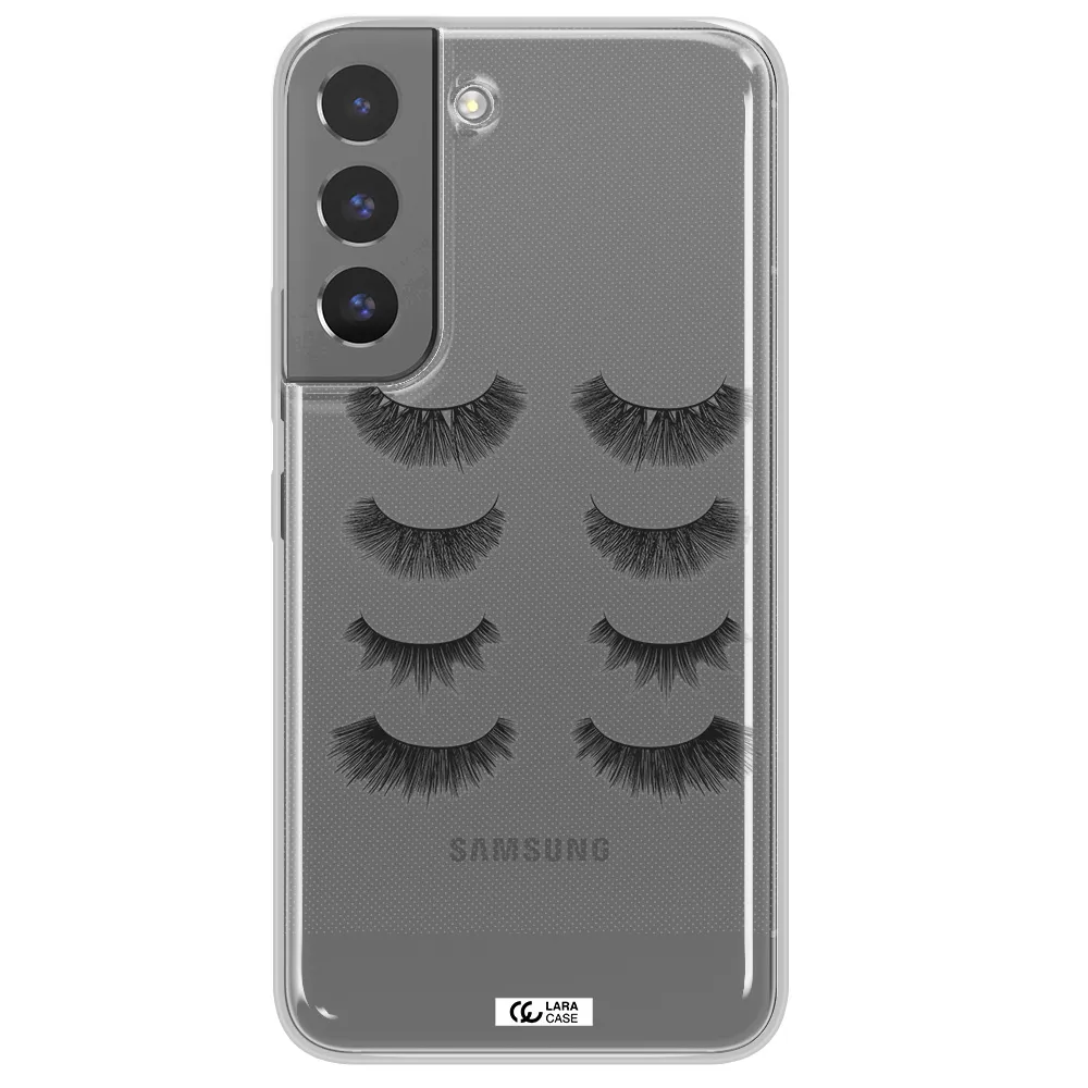 Eyelids Samsung S 22 Clear TPU Case