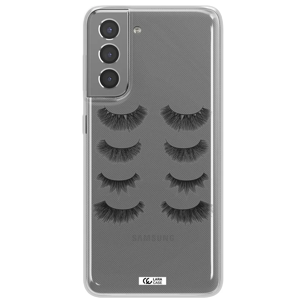 Eyelids Samsung S21 Plus Clear TPU Case