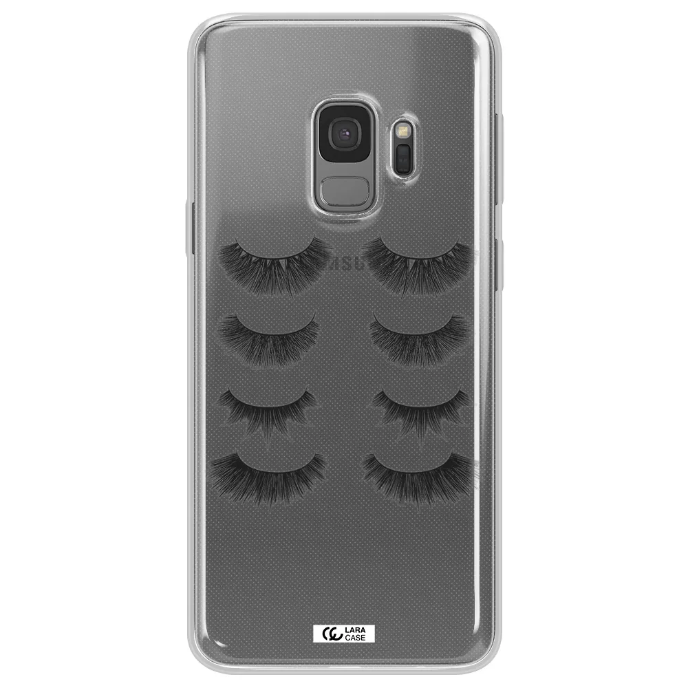 Eyelids Samsung S9 Clear TPU Case