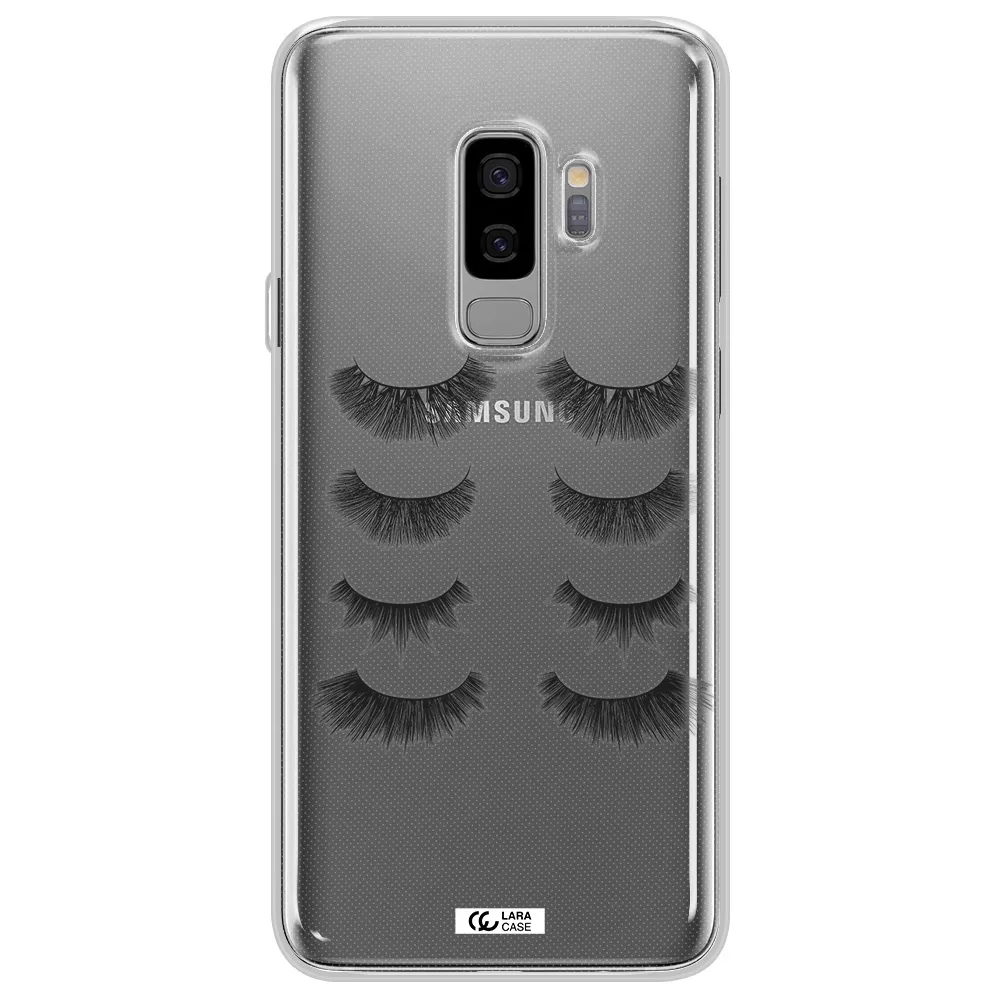 Eyelids Samsung S9 Plus Clear TPU Case