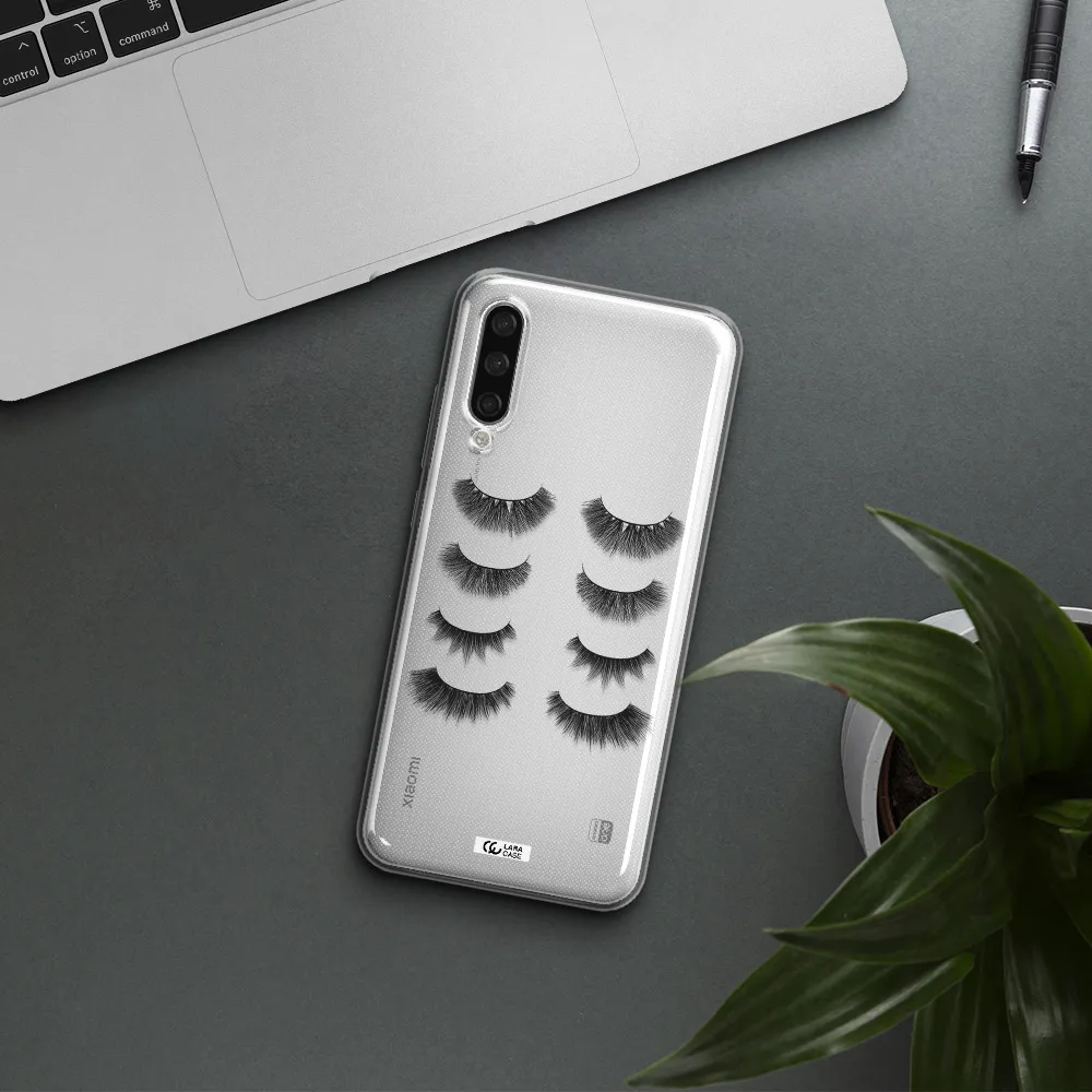 Eyelids Xiaomi Mi A3 Clear Tpu Case