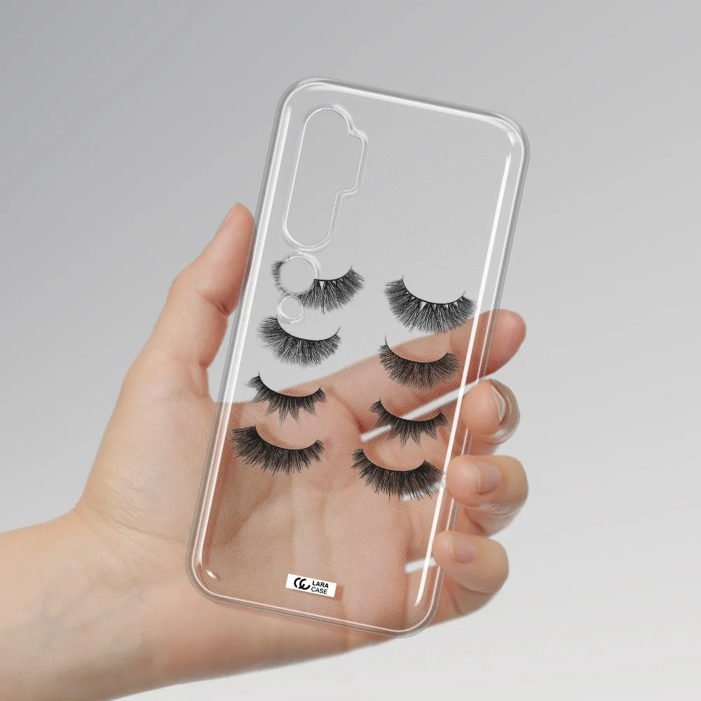Eyelids Xiaomi Mi Note 10 Clear TPU Case