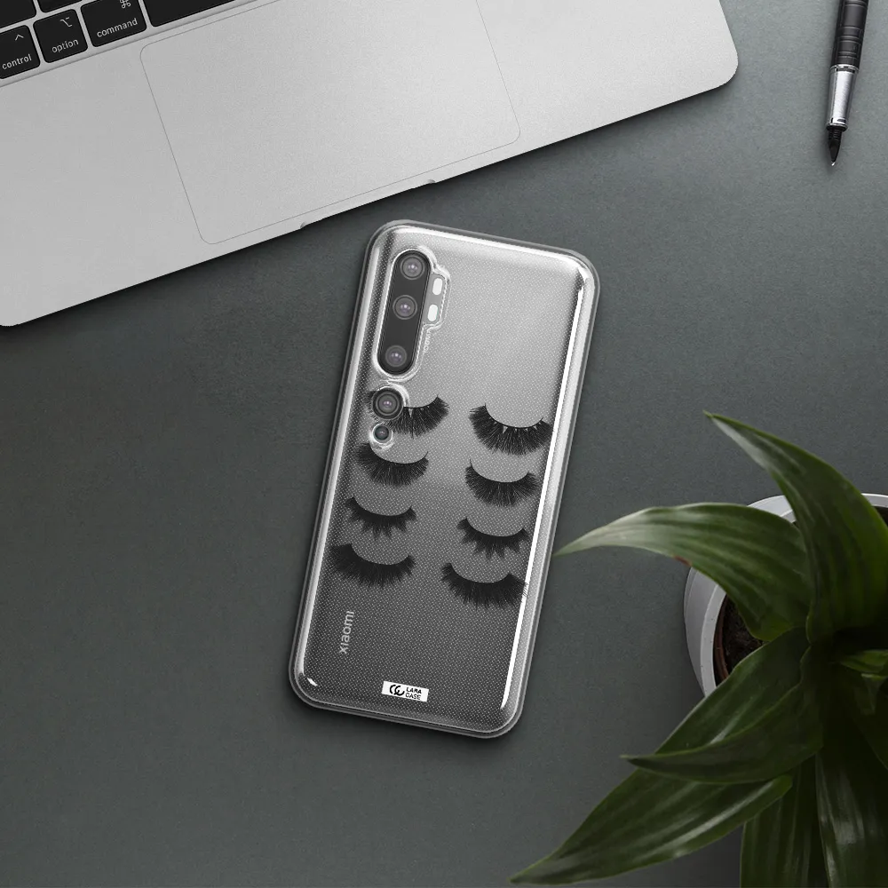 Eyelids Xiaomi Mi Note 10 Clear TPU Case