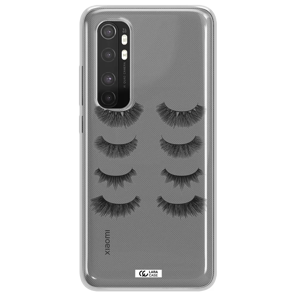 Eyelids Xiaomi Mi Note 10 Lite Clear TPU Case