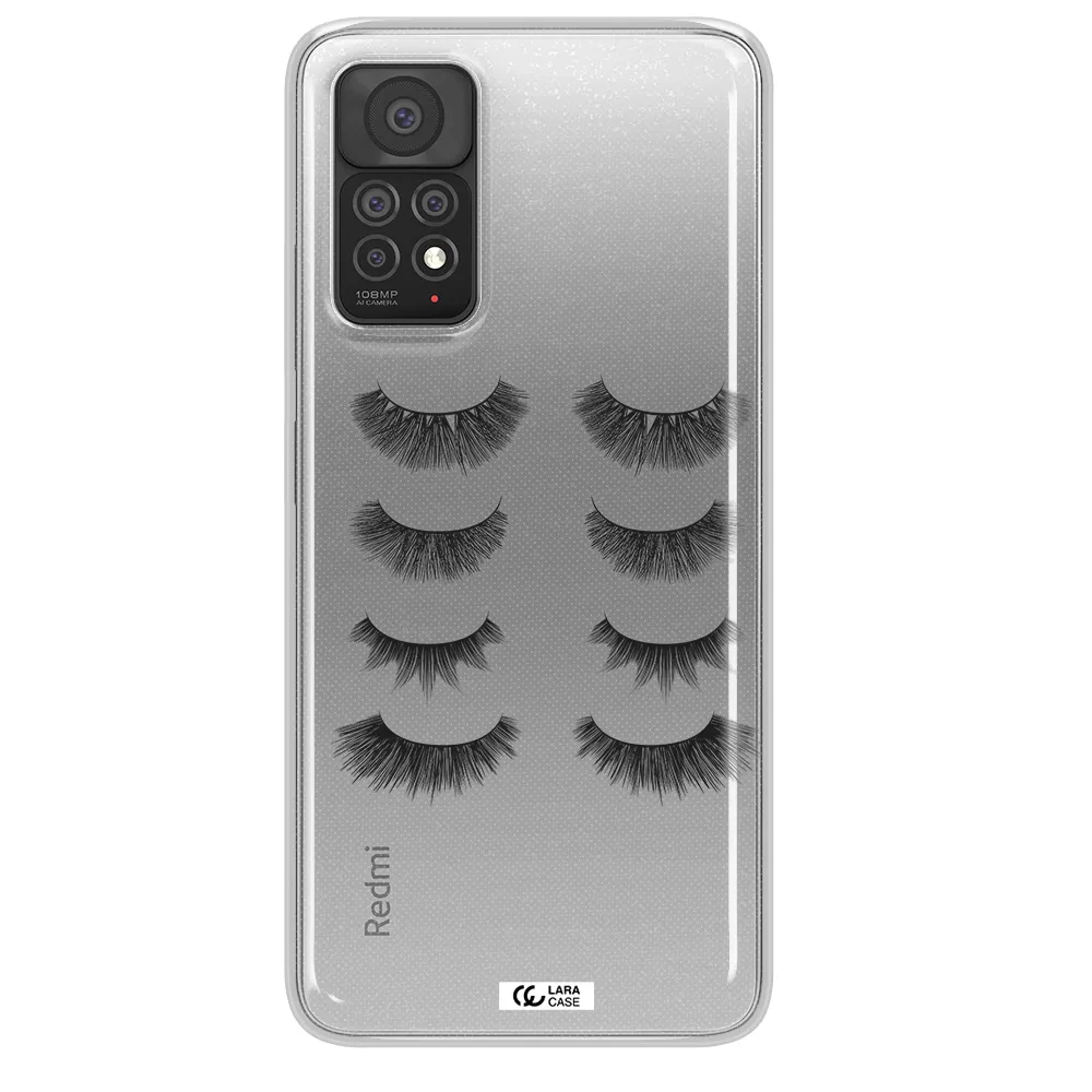 Eyelids Xiaomi Note 11 Pro Clear TPU Case
