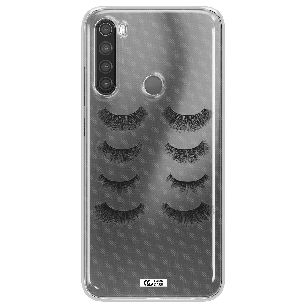 Eyelids Xiaomi Note 8 Clear TPU Case