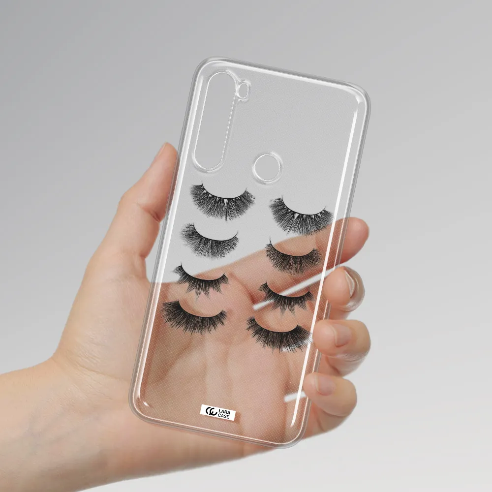 Eyelids Xiaomi Note 8 Clear TPU Case