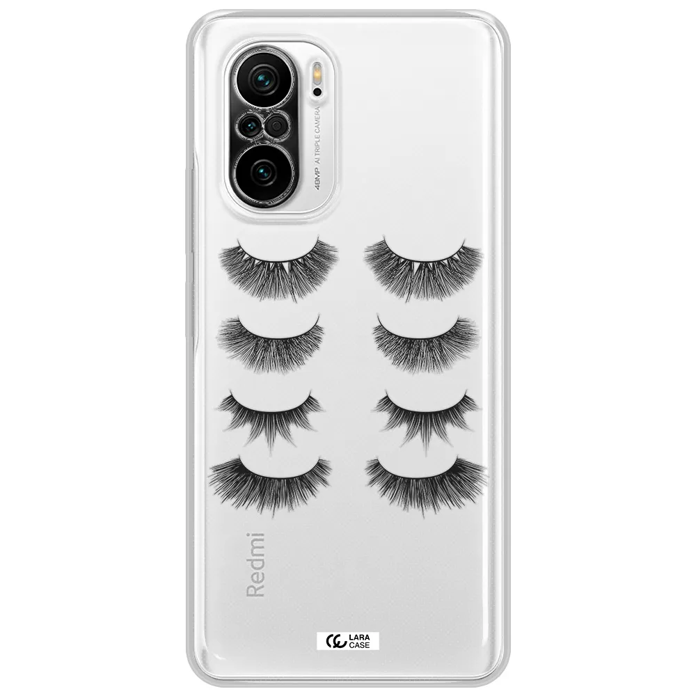 Eyelids Xiaomi Poco F3 Clear Tpu Case