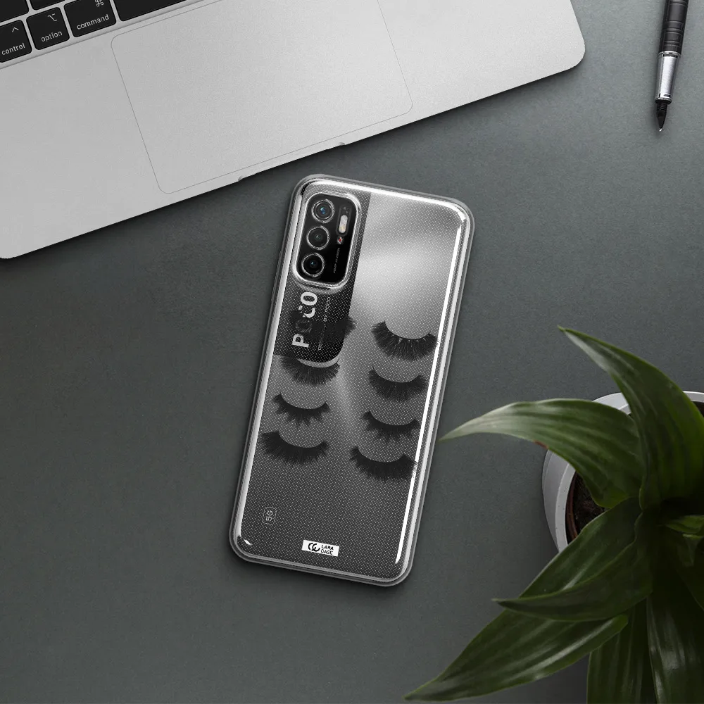 Eyelids Xiaomi Poco M4 Pro 5G Clear Tpu Case