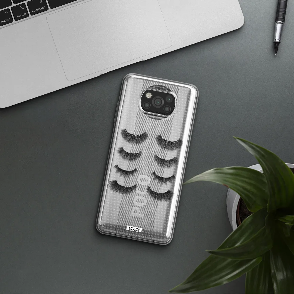 Eyelids Xiaomi Poco X3 Clear TPU Case