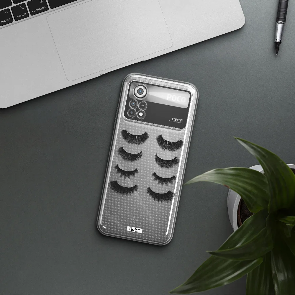 Eyelids Xiaomi Poco X4 Pro Clear TPU Case