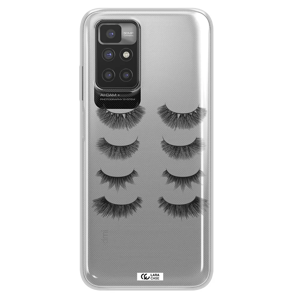 Eyelids Xiaomi Redmi 10 Clear TPU Case