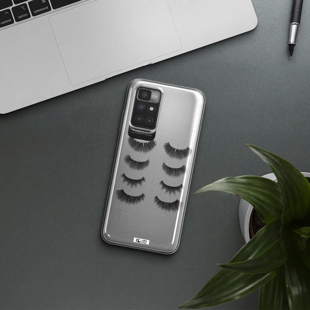 Eyelids Xiaomi Redmi 10 Clear TPU Case