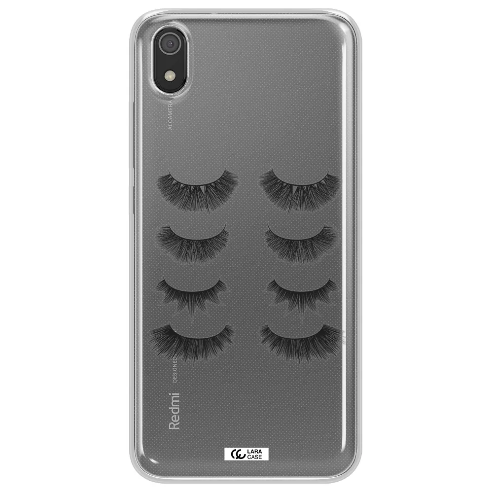 Eyelids Xiaomi Redmi 7A Clear TPU Case