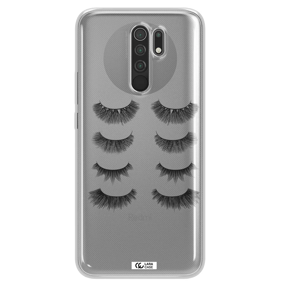 Eyelids Xiaomi Redmi 9 Clear TPU Case