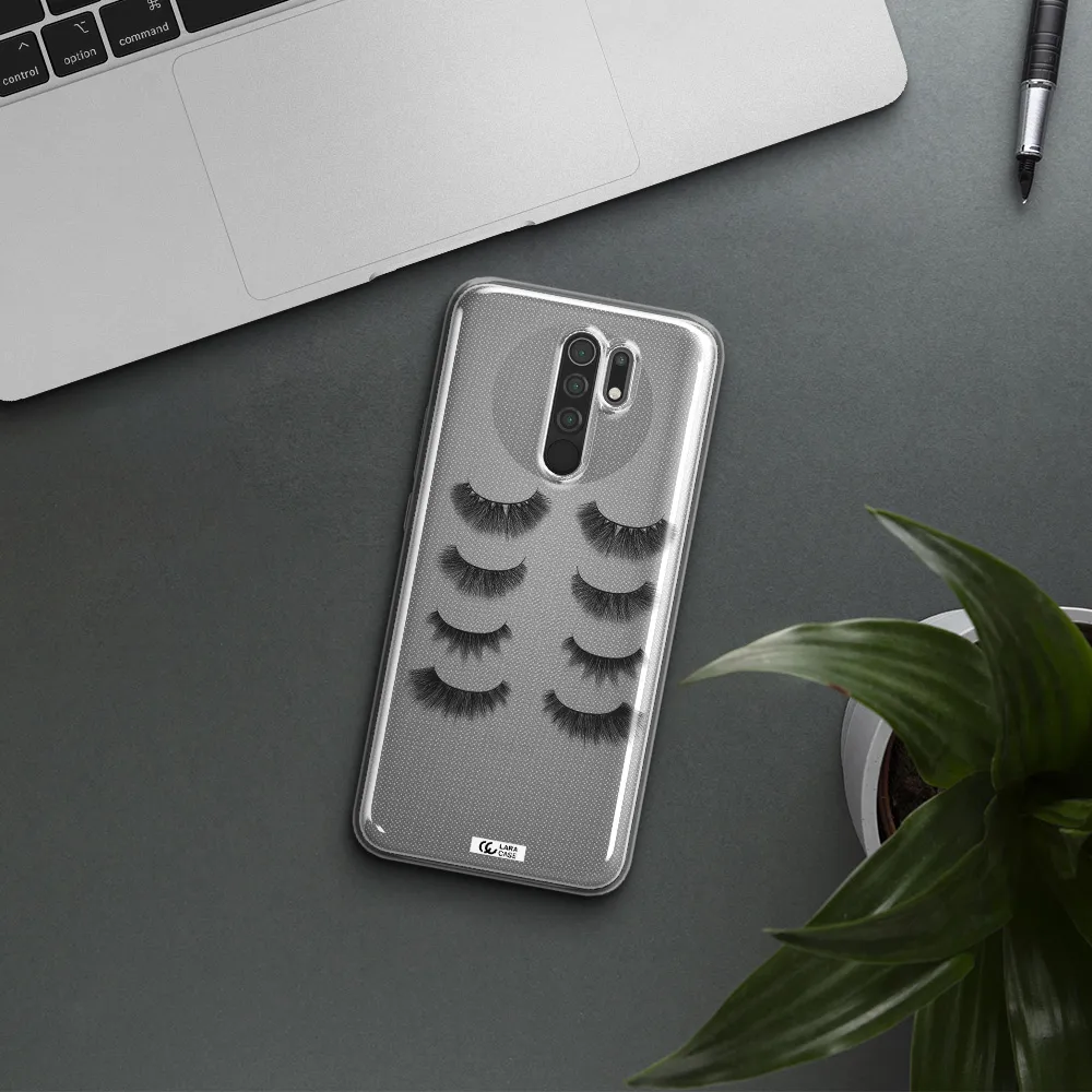 Eyelids Xiaomi Redmi 9 Clear TPU Case