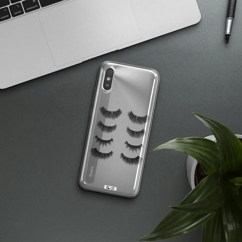 Eyelids Xiaomi Redmi 9A Clear TPU Case