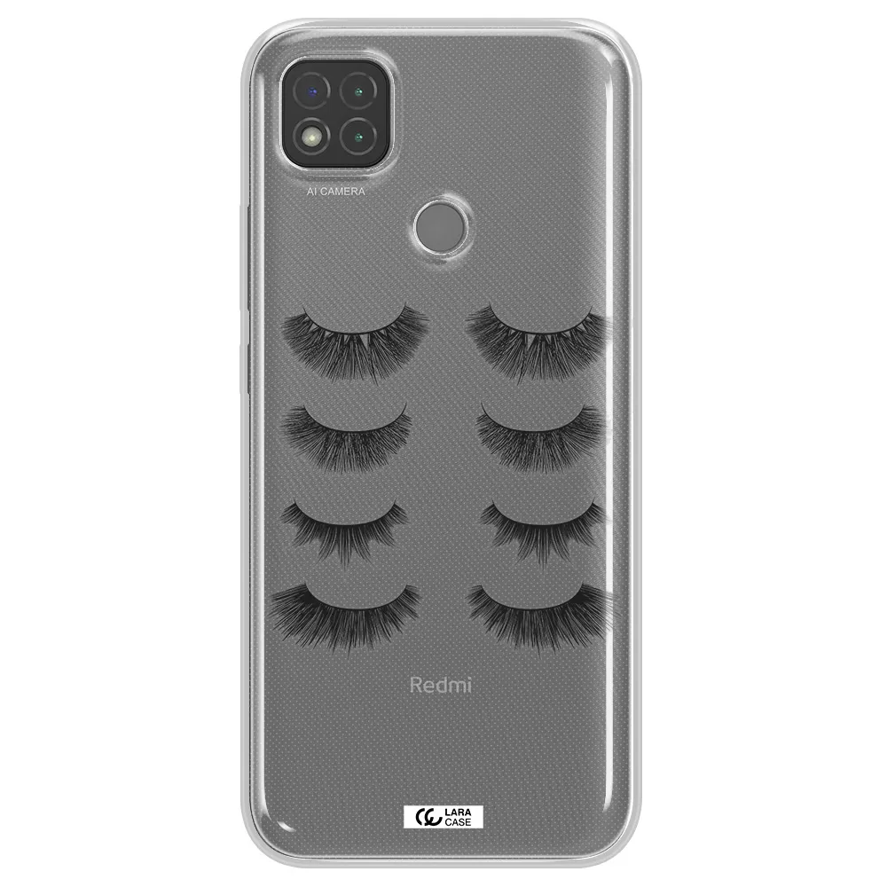 Eyelids Xiaomi Redmi 9C Clear TPU Case