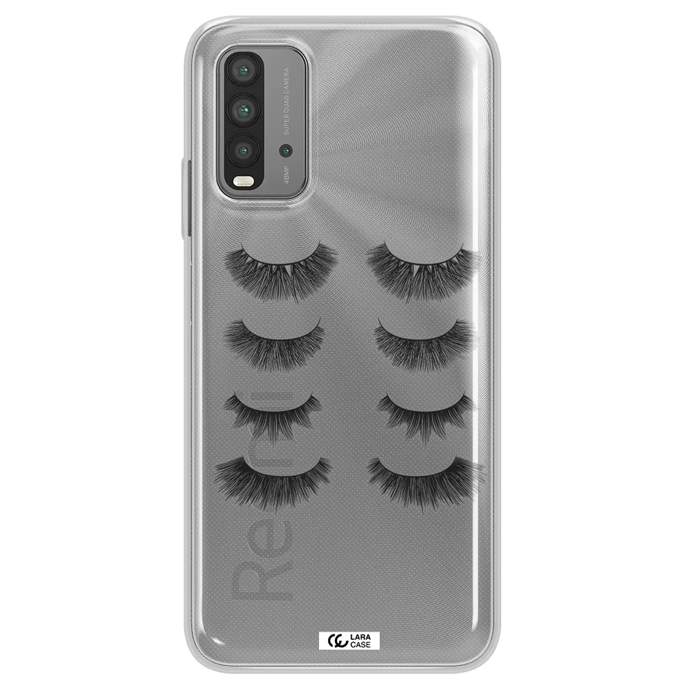 Eyelids Xiaomi Redmi 9T Clear TPU Case