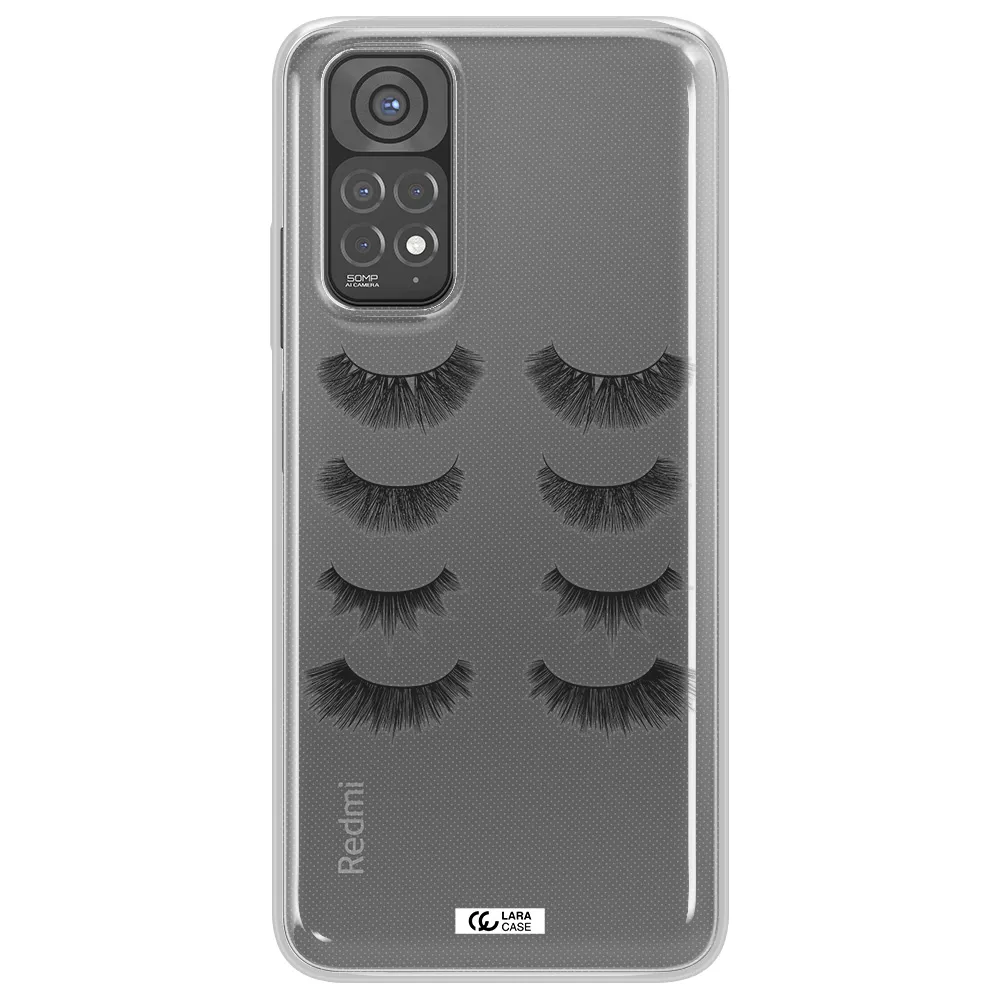 Eyelids Xiaomi Redmi Note 11 Clear TPU Case
