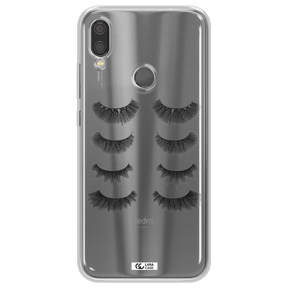 Eyelids Xiaomi Redmi Note 7 Clear TPU Case