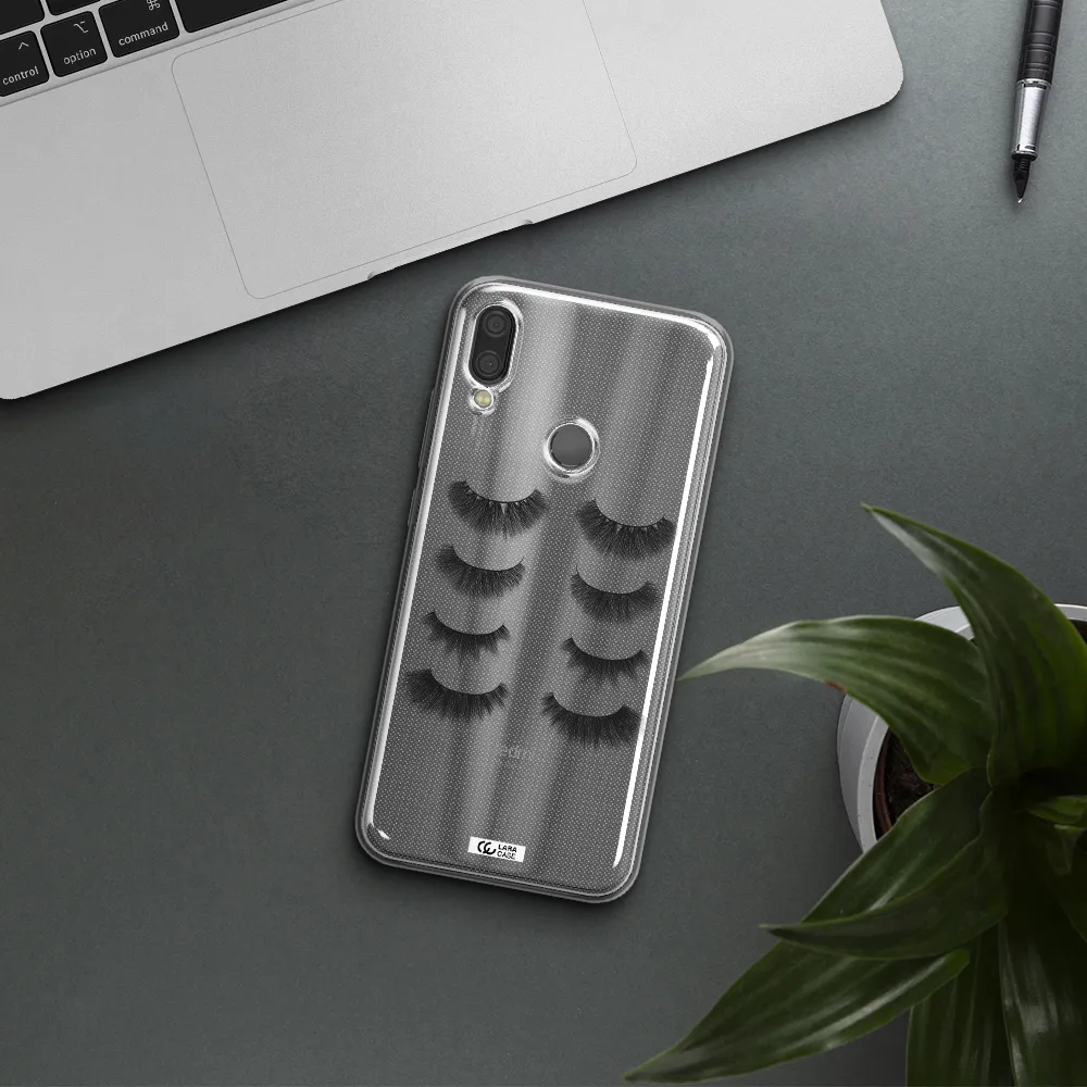 Eyelids Xiaomi Redmi Note 7 Clear TPU Case