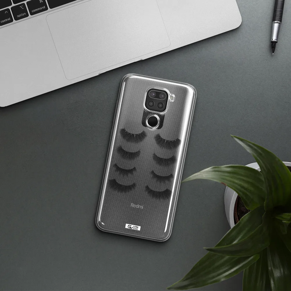 Eyelids Xiaomi Redmi Note 9 Clear TPU Case