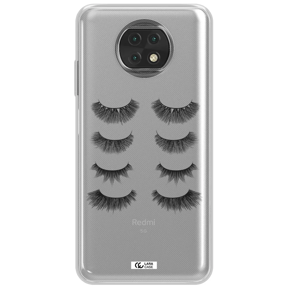 Eyelids Xiaomi Redmi Note 9T Clear Tpu Case