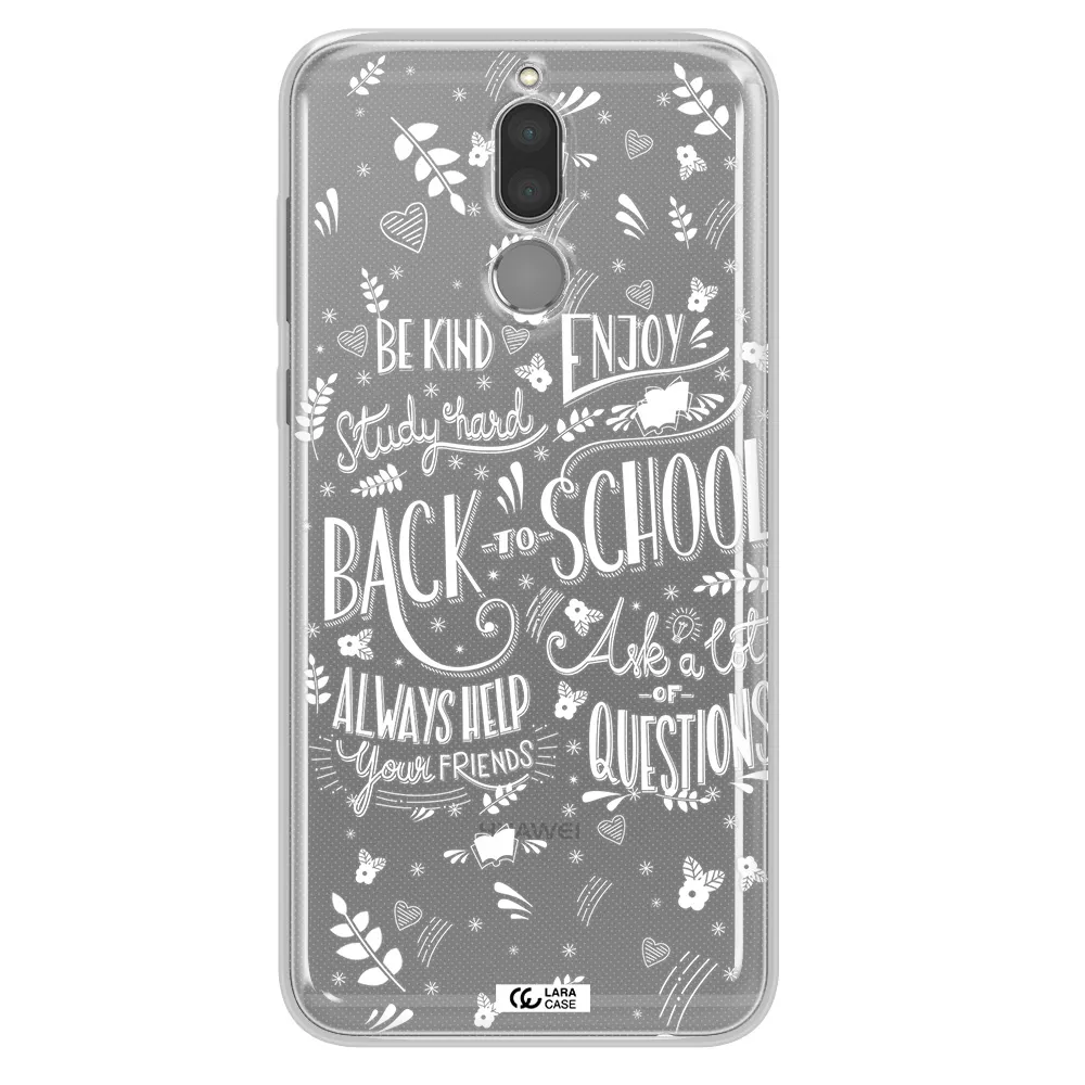 Back To School Huawei Mate 10 Lite Clear TPU Case