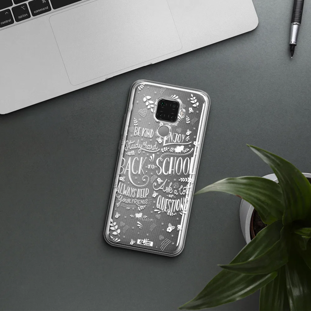 Back To School Huawei Mate 30 Lite Clear TPU Case