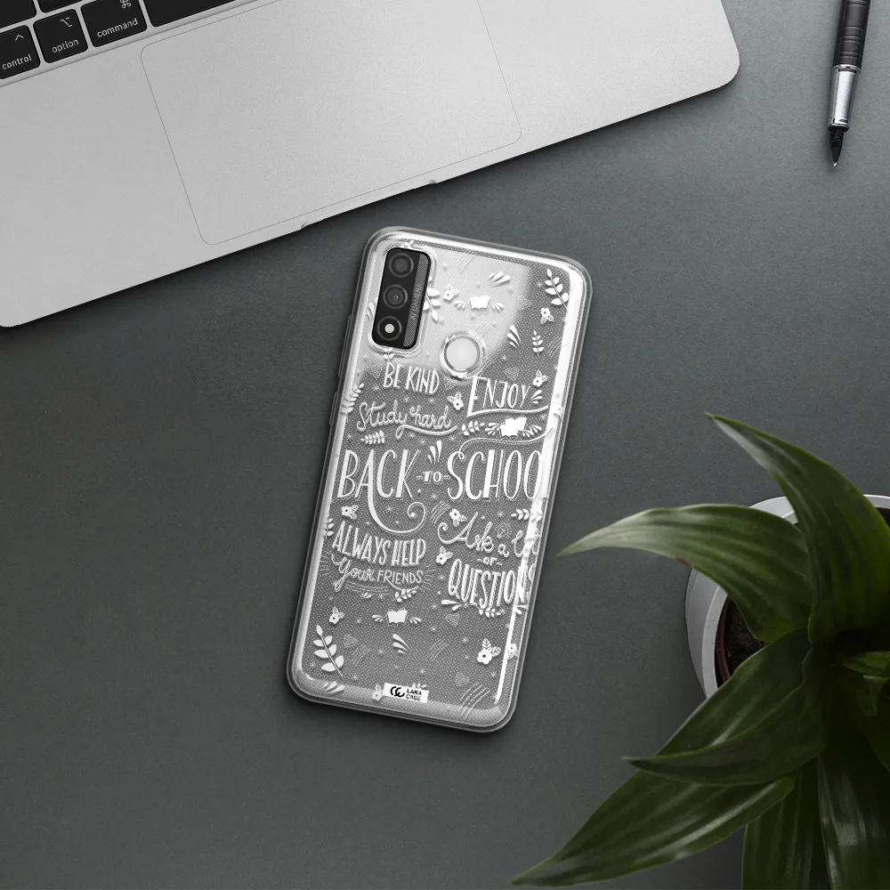 Back To School Huawei P Smart 2020 Clear TPU Case