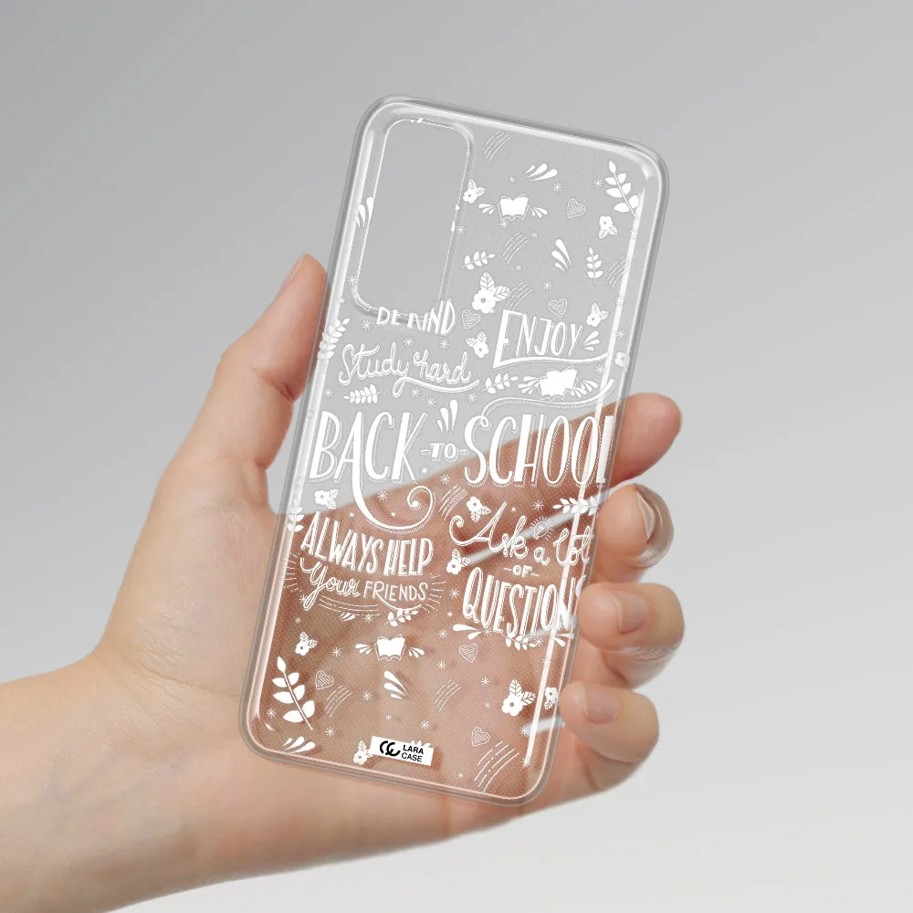 Back To School Huawei P Smart 2021 Clear TPU Case