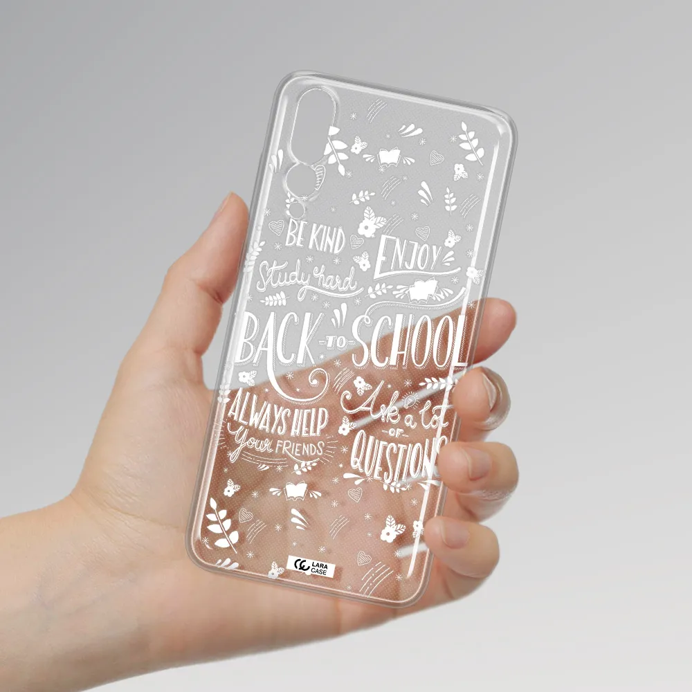 Back To School Huawei P20 Pro Clear TPU Case