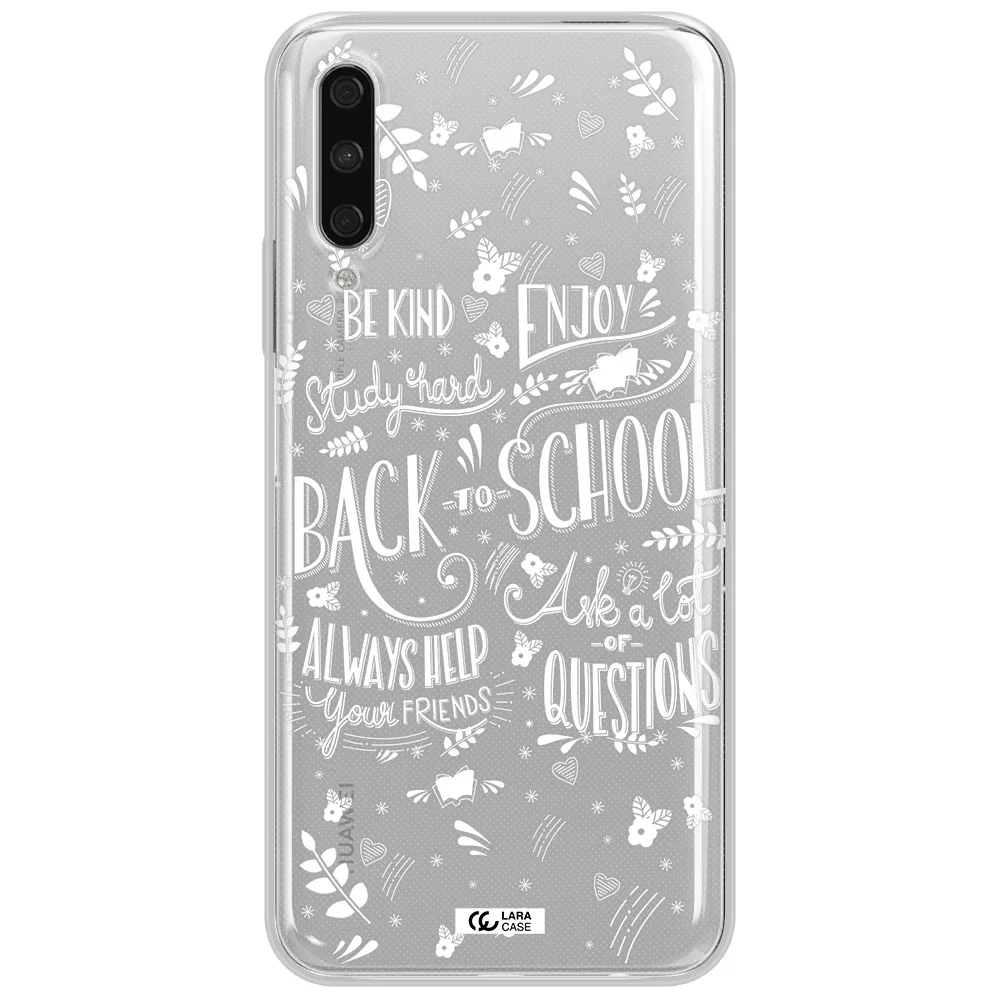 Back To School Huawei Y9S Clear Tpu Case