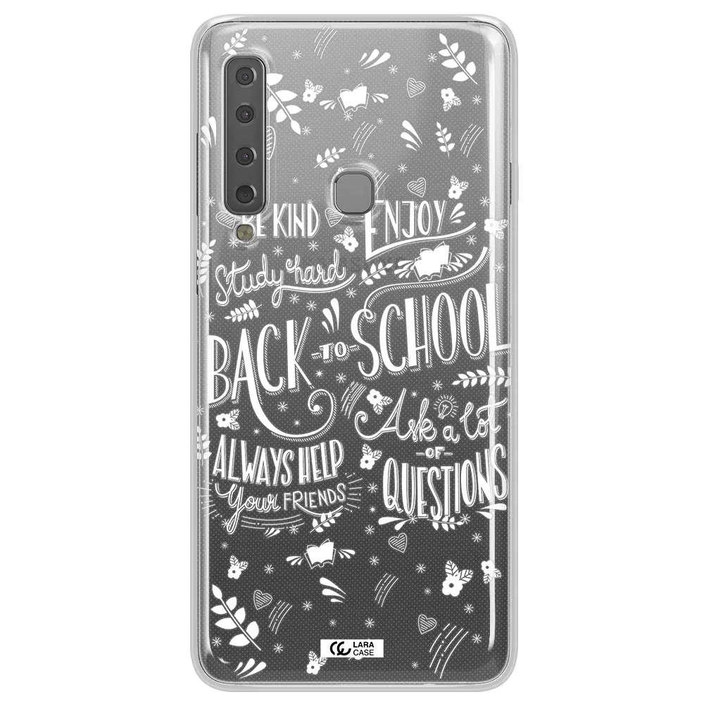 Back To School Samsung A9 2018 Clear TPU Case