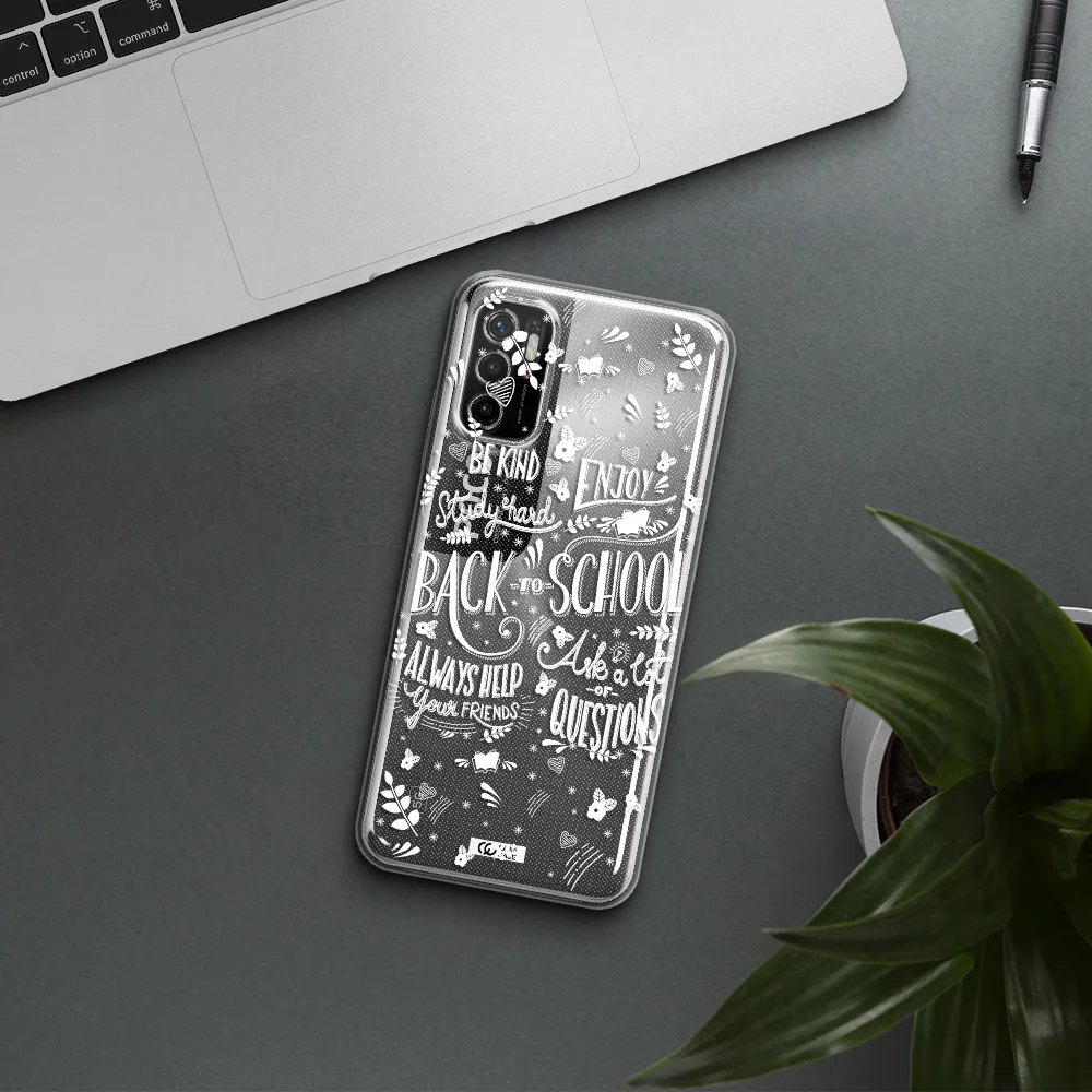 Back To School Xiaomi Poco M3 Pro Clear Tpu Case