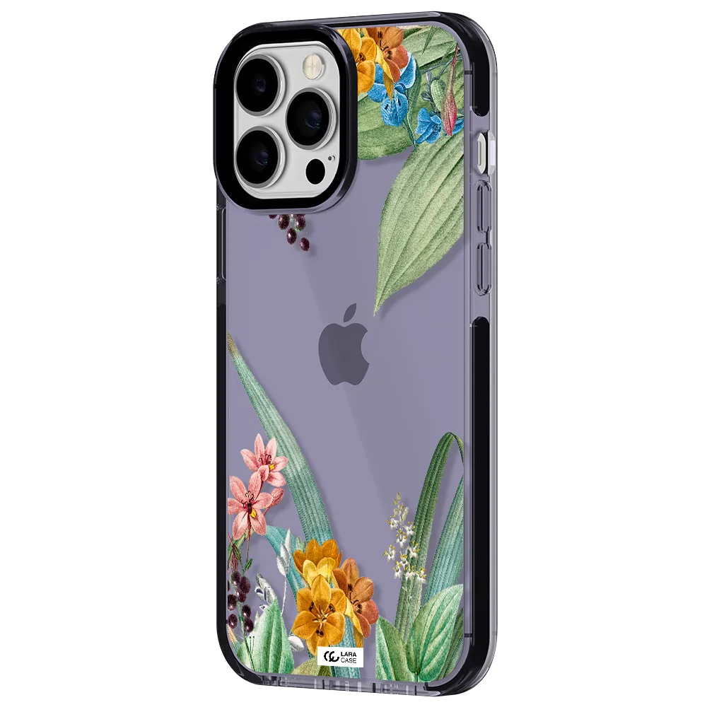Summer Flower Vector Apple iPhone 13 Pro Max impact Lilac Case