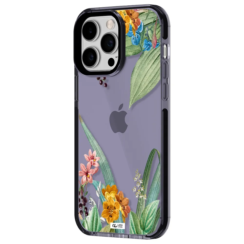 Summer Flower Vector Apple iPhone 15 Pro Max impact Lilac Case
