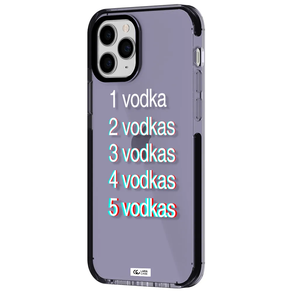 Vodka Apple iPhone 11 pro impact Lilac Case