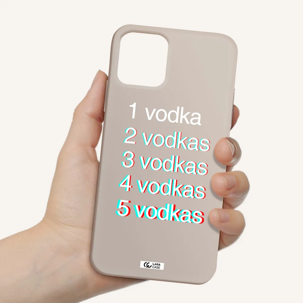 Vodka Apple iPhone 11 pro Silicone Stone Case