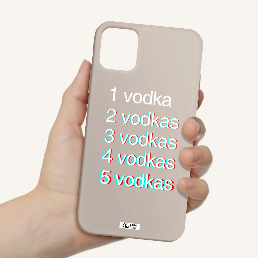 Vodka Apple iPhone 11 Silicone Stone Case