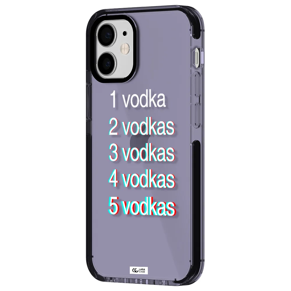 Vodka Apple iPhone 12 mini impact Lilac Case