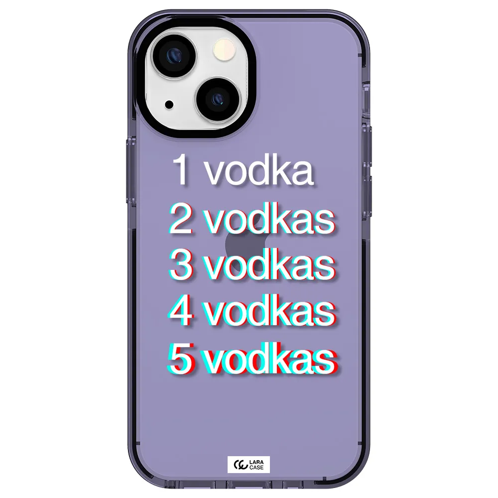 Vodka Apple iPhone 13 mini impact Lilac Case