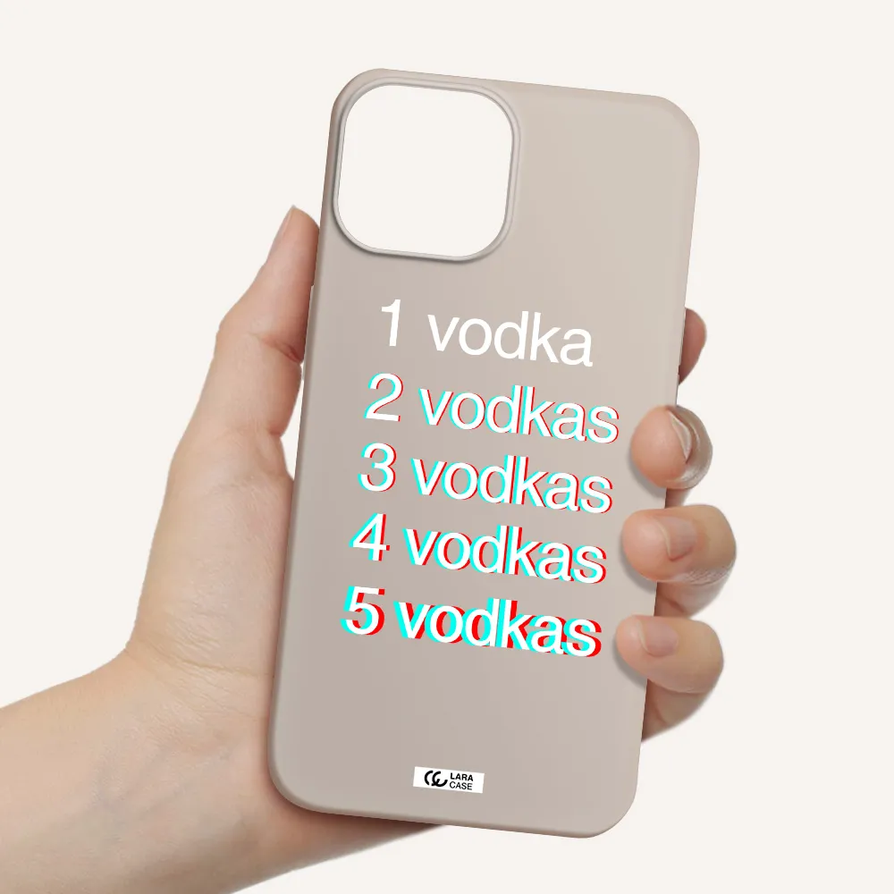 Vodka Apple iPhone 13 mini Silicone Stone Case