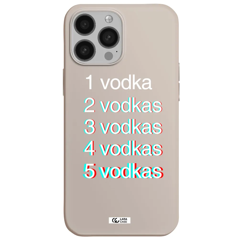 Vodka Apple iPhone 13 Pro Max Silicone Stone Case