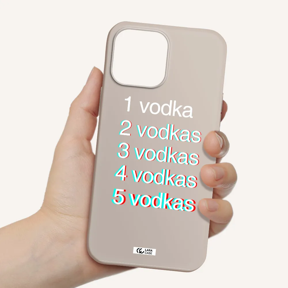 Vodka Apple iPhone 13 Pro Silicone Stone Case