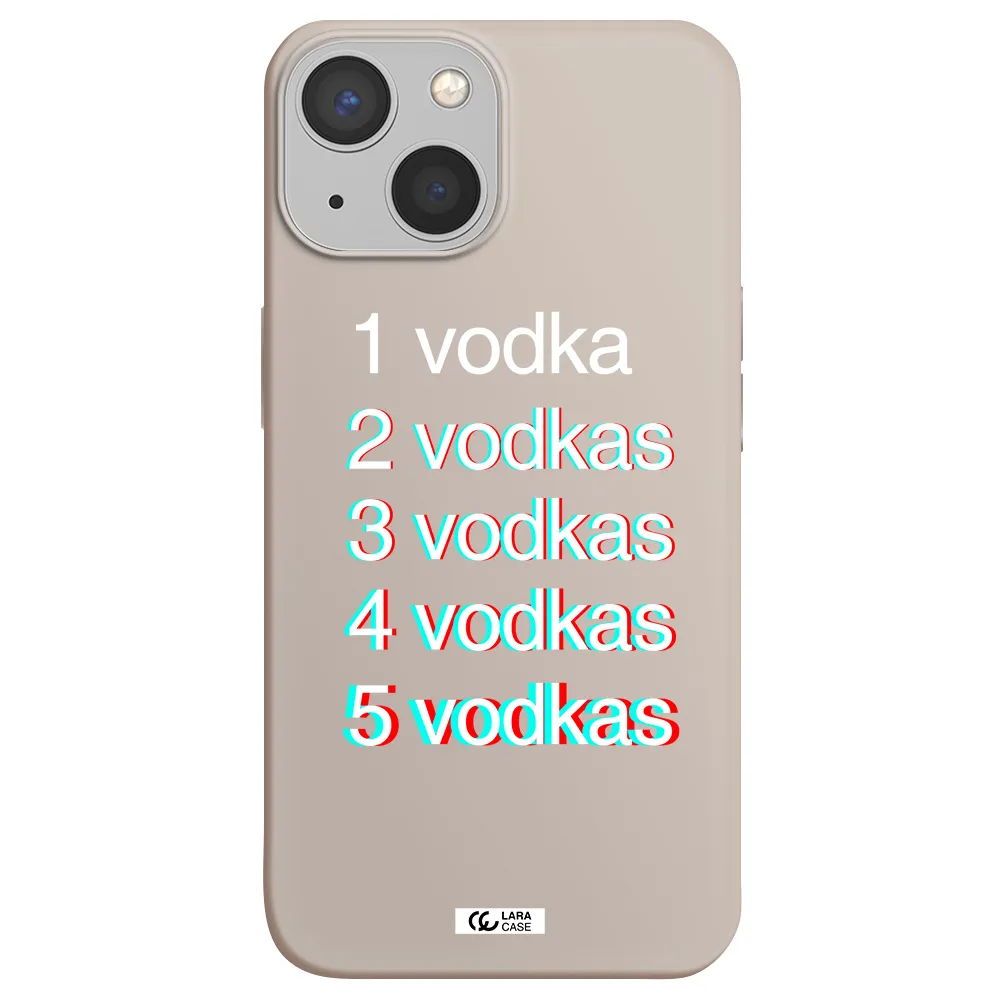 Vodka Apple iPhone 13 Silicone Stone Case
