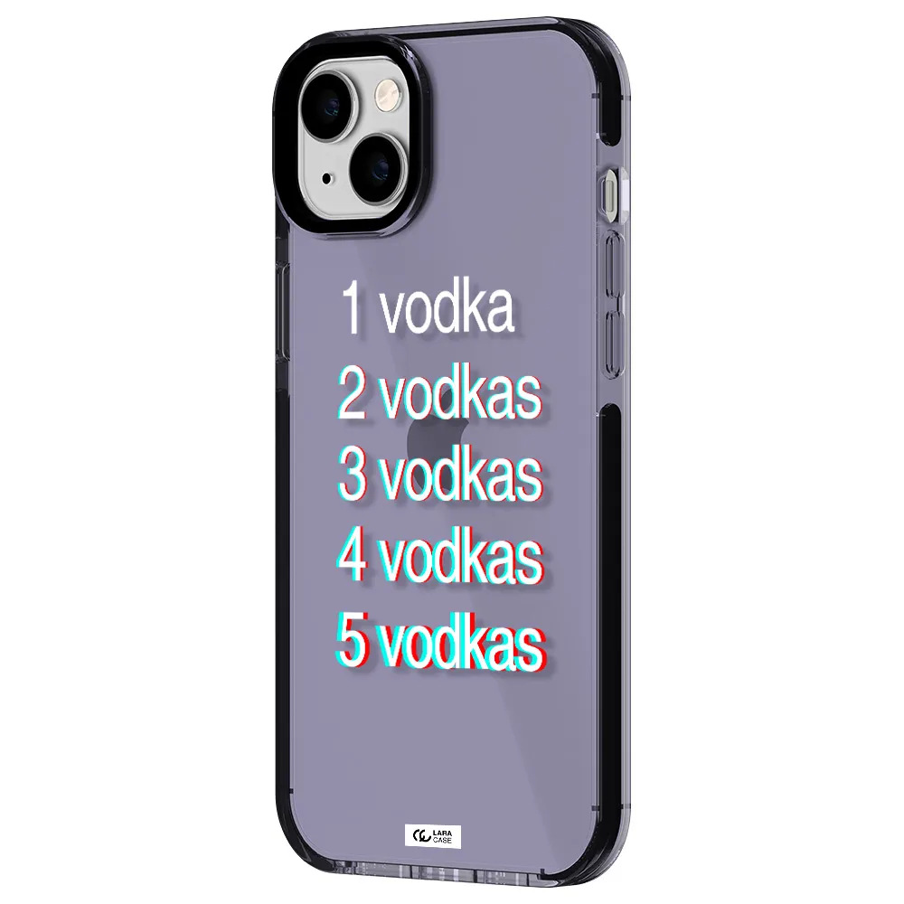 Vodka Apple iPhone 14 plus impact Lilac Case